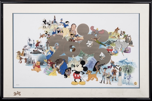 Disney "Welcoming A New Millenium" Limited Edition Framed Lithograph